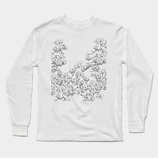 Magnolia Black & White Long Sleeve T-Shirt